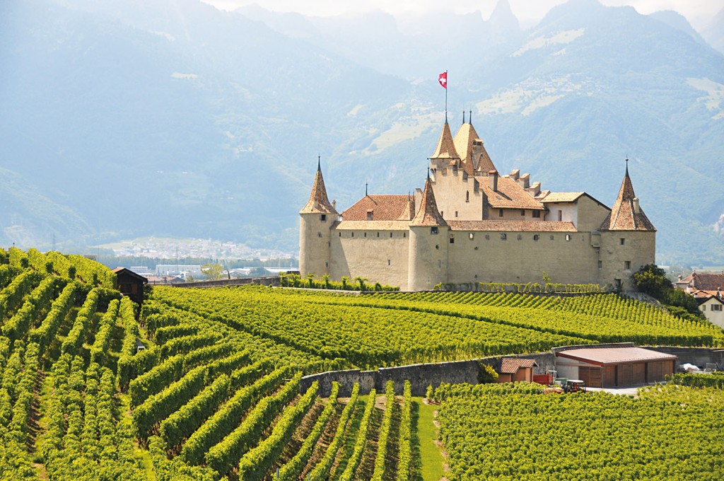 Chateau d'Aigle, Switzerland