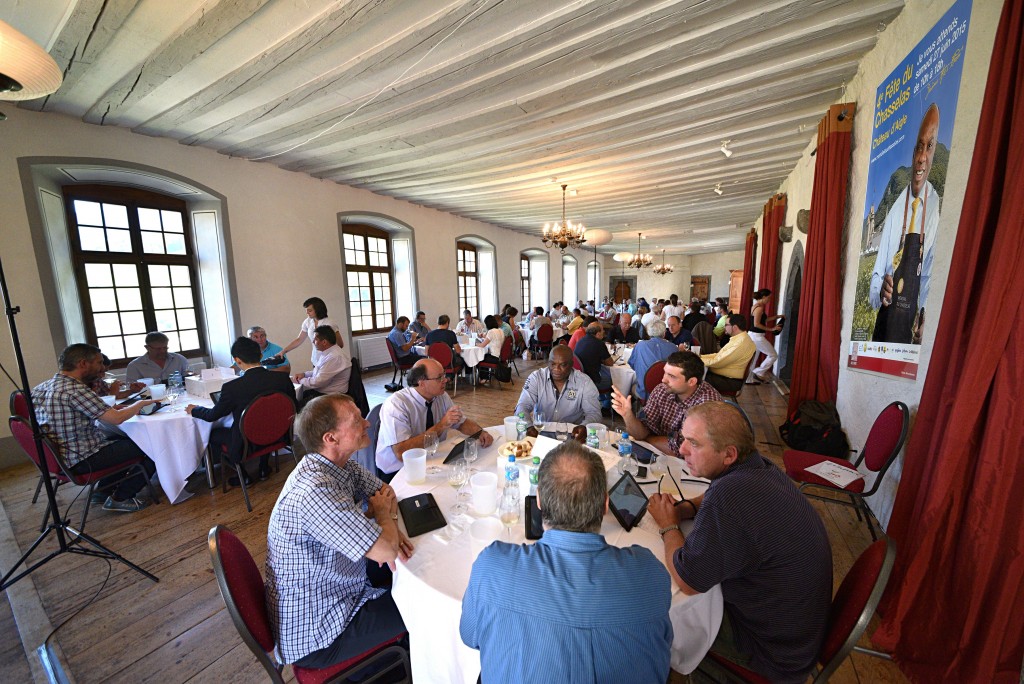 Aigle le 06 juin 2015 Château d'Aigle Mondial du Chasselas Jury de dégustation ©2015,studio edouard curchod, tous droits réservés