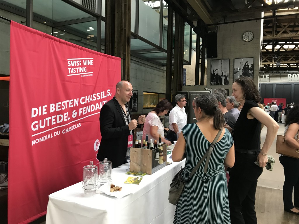 Le Mondial du Chasselas au Swiss Wine Tasting 2018 de Zurich Photo: Claude-Alain Mayor