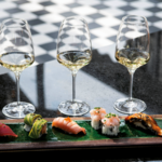 Chasselas und Sushi feiern Hochzeit