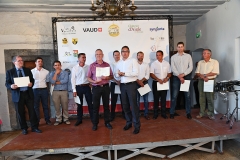 Aigle le 24 juin 2016 ChÃ¢teau d'Aigle  Mondial du Chasselas  CÃ©rÃ©monie de la remise des prix ; 1er Prix â CatÃ©gorie vieux millÃ©simesCure dâAttalens Lavaux AOC Chardonne Grand Cru 1983 Obrist SA Offert par Clos, Domaines & ChÃ¢teaux Â©2016,studio edouard curchod, tous droits rÃ©servÃ©s
