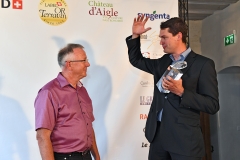 Aigle le 24 juin 2016 ChÃ¢teau d'Aigle  Mondial du Chasselas  CÃ©rÃ©monie de la remise des prix;TrophÃ©e Excellence et RÃ©gularitÃ©2012-2016 Cure dâAttalens Lavaux AOC Chardonne Grand Cru Obrist SA Offert par Domaine de la Ville de Morges  Â©2016,studio edouard curchod, tous droits rÃ©servÃ©s