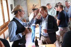 Chateau d'Aigle le 26 juin 2025 dans le cadre du Mondial du Chasselas  le palmarès remise des  certificats et des trophées  et dégustation © 2025Studio Edouard Curchod tous droits réservés