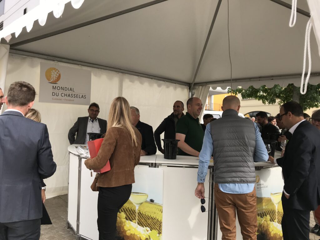 VINEA 2019: le stand du Mondial du Chasselas
Photo: Claude-Alain Mayor